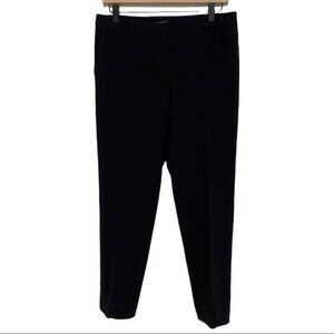 St. John Black Mid Rise Dress Pants Size 4